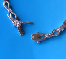 Load image into Gallery viewer, Quiet Sophisticate Silver Cubic 7" Bracelet 10069 - PremiumBead Alternate Image 3