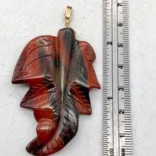 Load image into Gallery viewer, Carved Brecciated Jasper Leaf & 14Kgf Pendant 509416B - PremiumBead Primary Image 1