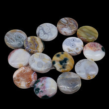 Load image into Gallery viewer, Ocean Jasper Teardrop | 34x24x8 to 40x26x11 | Multi-color | 14 Beads }