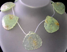 Load image into Gallery viewer, Jazzy 8 Druzy Green Prehnite Briolette Beads 10458J - PremiumBead Primary Image 1