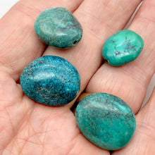 Load image into Gallery viewer, Turquoise Nugget | 22x19x12 to 16x15x7mm | Blue | 4 Beads