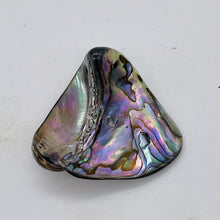 Load image into Gallery viewer, Abalone Hinge Shell | 38x42x12to 36x38x11mm | Silver Pink | 1 Pendant Bead |