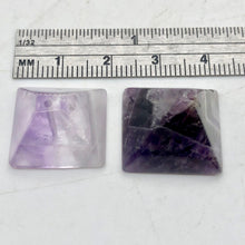 Load image into Gallery viewer, Contemplation Amethyst Pyramid Figurine | 1/2" Tall. 7/8" Base | Purple - PremiumBead Alternate Image 2
