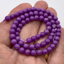 Load image into Gallery viewer, Phosphosiderite 15.5" Strand Round | 65 Beads | 6 mm | Lavender |