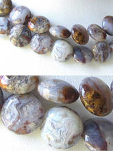 Load image into Gallery viewer, 3 Natural Crazy Lace Pietersite 14x7mm Coin Beads 9683 - PremiumBead Primary Image 1
