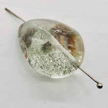 Load image into Gallery viewer, Lodalite Quartz Oval Pendant Bead | 26x20x15 mm | Clear Included | 1 Bead |
