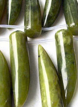 Load image into Gallery viewer, 1 Chartreuse Serpentine 'Dragon Claw' Pendant Bead 8573 - PremiumBead Alternate Image 3