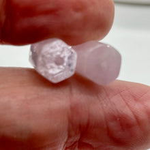 Load image into Gallery viewer, Premium Pink Kunzite 8x12mm Hexagon Tube | 2 Beads |