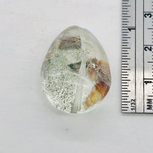 Load image into Gallery viewer, Lodalite Quartz Oval Pendant Bead | 26x20x15 mm | Clear Included | 1 Bead |