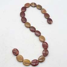 Load image into Gallery viewer, Fab Mookaite Pendant Bead Strand |20x16x5mm | Tan | Oval | 20 beads | - PremiumBead Alternate Image 5