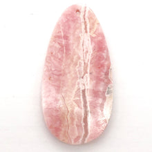 Load image into Gallery viewer, Natural Lacy Pink Rhodochrosite Pendant Bead | 60x30mm| Pink | Teardrop | 1 Bd |