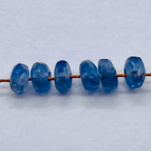 Load image into Gallery viewer, Six - 3x2 to 2.x1mm Blue Sapphire Faceted Beads 3285C