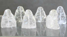 Load image into Gallery viewer, 2 Intricately Hand Carved Quartz Buddha Beads | 18.5x16x9.5mm | Clear - PremiumBead Alternate Image 2