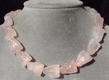 Load image into Gallery viewer, Namaste 2 Hand Carved Rose Quartz Buddha Beads | 19x15x9mm | Pink - PremiumBead Alternate Image 3