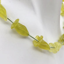 Load image into Gallery viewer, 2 Lovely Carved Serpentine Jade Trumpet Flower Beads | 2 Beads | 16x10mm |8921 - PremiumBead Alternate Image 5