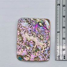 Load image into Gallery viewer, Pink Sheen Abalone 38x29mm Pendant Bead 3151AB