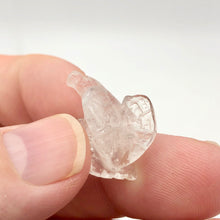 Load image into Gallery viewer, 2 Soaring Carved Clear Quartz Eagle Beads | 22x16x13mm | Clear - PremiumBead Alternate Image 8