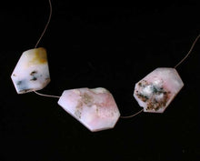 Load image into Gallery viewer, 116cts 3 Pink Peruvian Opal Desiger Pendant Beads 9862J - PremiumBead Alternate Image 2