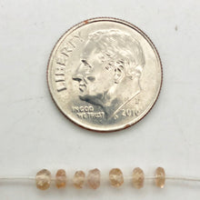 Load image into Gallery viewer, 7 Natural Imperial Topaz Faceted 3mm Roundel Beads 6184 - PremiumBead Primary Image 1