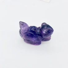 Load image into Gallery viewer, Charming Carved Amethyst Squirrel Figurine | 22x15x10mm | Purple - PremiumBead Alternate Image 6