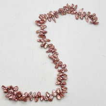 Load image into Gallery viewer, Ballerina Pink Keishi FW Pearl Strand | 15x6x3mm | Rose | Keishi | 80+ pearls | - PremiumBead Alternate Image 3