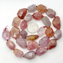 Load image into Gallery viewer, Natural 490cts Spinel Faceted Nugget Bead Strand 10409A