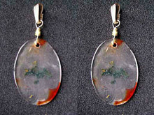 Load image into Gallery viewer, Abstract Moss Crane! Natural Red Limbcast Pendant Bead 507044A - PremiumBead Primary Image 1