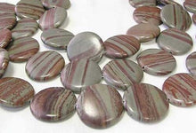 Load image into Gallery viewer, Martian Landscape Jasper Disc Pendant Bead Strand109195 - PremiumBead Primary Image 1