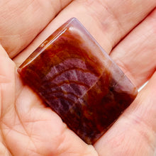 Load image into Gallery viewer, Sexy Red Devil Jasper Rectangle Pendant Bead 6653B