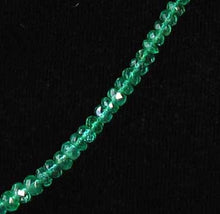 Load image into Gallery viewer, 26.5cts Natural AAA Emerald Roundel Bead Strand 109901 - PremiumBead Alternate Image 3