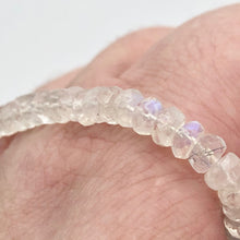 Load image into Gallery viewer, 10 Faceted Rainbow Moonstone Roundel 6mm Beads - PremiumBead Alternate Image 6