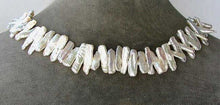 Load image into Gallery viewer, Creamy White Center-Drilled FW Stick Pearl Strand106849 - PremiumBead Alternate Image 2