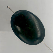 Load image into Gallery viewer, Rare Huge 25x17mm Bloodstone Oval Pendant Bead 5624 - PremiumBead Alternate Image 4