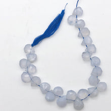 Load image into Gallery viewer, 2 Blue Chalcedony Faceted Briolette Beads - PremiumBead Alternate Image 9