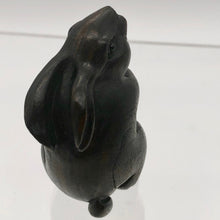 Load image into Gallery viewer, Love You Teak Bunny Rabbit Ojime/Netsuke Bead - PremiumBead Alternate Image 5