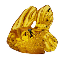 Load image into Gallery viewer, Amber Fish | 30x28x10 mm | Orange | 1 Pendant Figurine