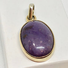 Load image into Gallery viewer, Very Rare! Sugilite in 22K Vermeil Pendant! 4188 - PremiumBead Alternate Image 3