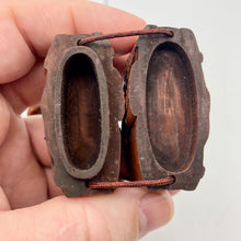 Load image into Gallery viewer, Hand Carved Crane Boxwood 3-part Inro Purse - PremiumBead Alternate Image 11
