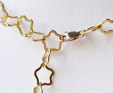Load image into Gallery viewer, Natural Fluorite & 22K Vermeil Star 18 inch Necklace 209245Fl - PremiumBead Alternate Image 4