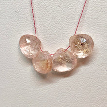 Load image into Gallery viewer, Topaz Faceted Briolette Bead 9x8x4 to 8x8x6mm 4077J - PremiumBead Primary Image 1