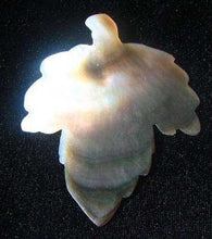 Load image into Gallery viewer, Exotic Hand Carved Mussel Shell Leaf Pendant Bead 8553B - PremiumBead Alternate Image 2