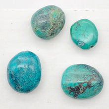 Load image into Gallery viewer, Turquoise Nugget | 22x19x12 to 16x15x7mm | Blue | 4 Beads