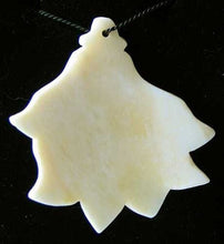 Load image into Gallery viewer, Carved Waterbuffalo Bone Tropical Flower Bead 9647 - PremiumBead Alternate Image 2