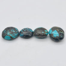Load image into Gallery viewer, 4 Genuine Natural Turquoise Nugget Beads | 245.4 cts | Blue/Black | 4 Beads - PremiumBead Alternate Image 5