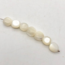 Load image into Gallery viewer, 7 Natural Mother of Pearl Shell Nugget Beads 4376