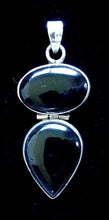 Load image into Gallery viewer, Unique Natural Onyx & Sterling Silver Pendant 4220 - PremiumBead Primary Image 1