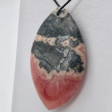 Load image into Gallery viewer, 80cts Natural Red Rhodochrosite 43x28mm Pendant Bead - PremiumBead Primary Image 1