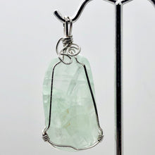 Load image into Gallery viewer, 11 Gram Green Fluorite Silver Wire-Wrapped Pendant | 1 3/4" Long |
