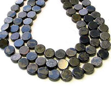 Load image into Gallery viewer, 8 Aztec Gold Pyrite 8mm Coin Beads 009104 - PremiumBead Alternate Image 2