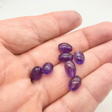 Load image into Gallery viewer, Yummy Natural Amethyst Rice Oval Beads | 10x7mm | 3 Beads | 6202 - PremiumBead Alternate Image 8
